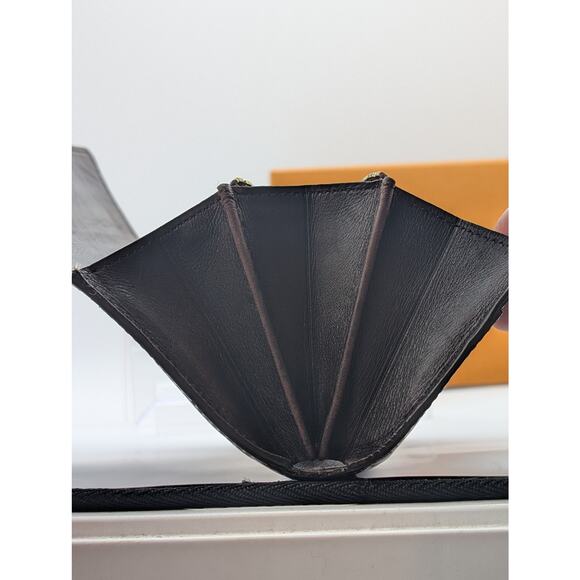 Auth Louis Vuitton Monogram Vernis Sarah Long Wallet Amarante Purple - Picture 9 of 10